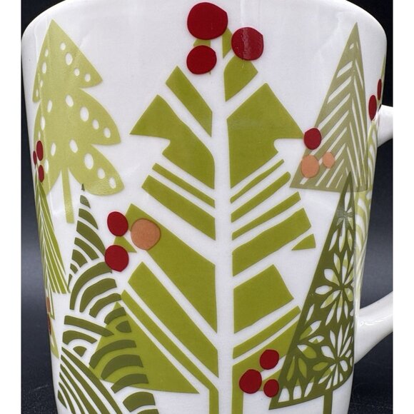 Starbucks Holiday Christmas Tree Mug 2010 New Bone China Collector Coffee Mug - Picture 2 of 7